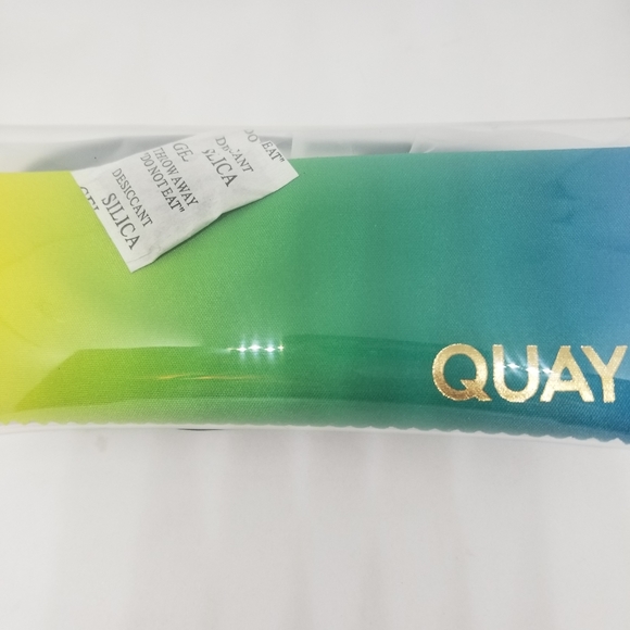 Quay Australia High Key Aviator Sunglasses - Picture 3 of 4